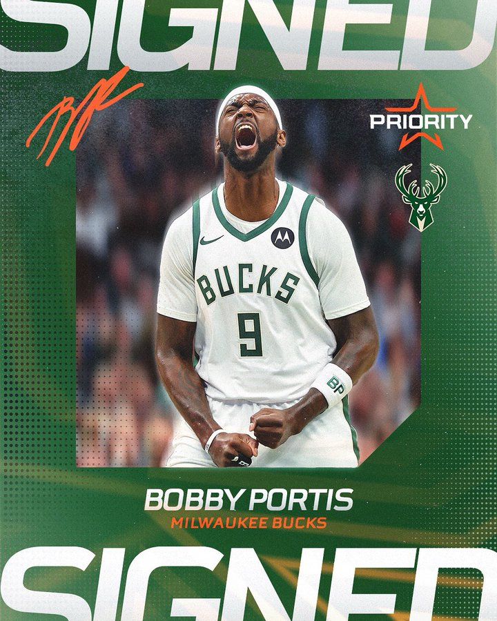 万博体育-3年4400万美元！经纪公司官宣：波蒂斯与雄鹿签下多年合同