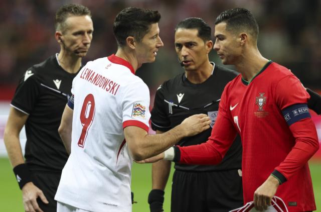 万博体育登陆-国家队再交锋 C罗进球 莱万白卷 葡萄牙3比1波兰